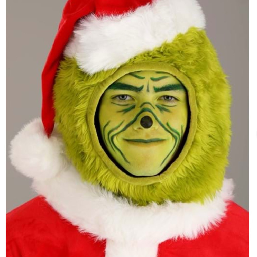 Grinch Costume (Open Faced)
